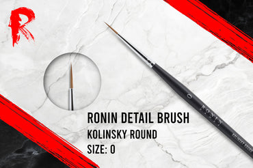 Ronin Games Brushes - Kolinsky Sable Brush - Size 0