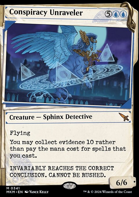 Conspiracy Unraveler (Showcase) [Murders at Karlov Manor]