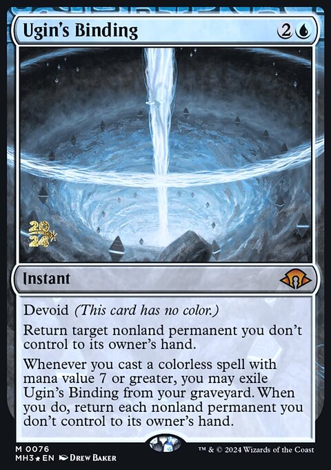 Ugin's Binding [Modern Horizons 3 Prerelease Promos]