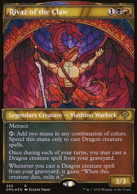 Rivaz of the Claw (Showcase Textured) [Dominaria United]