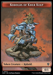 Gold // Kobolds of Kher Keep Double-Sided Token [Murders at Karlov Manor Commander Tokens]
