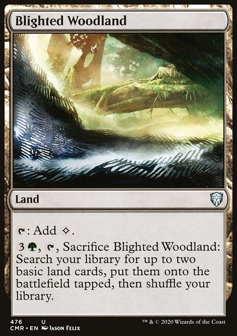 Blighted Woodland [Commander Legends]