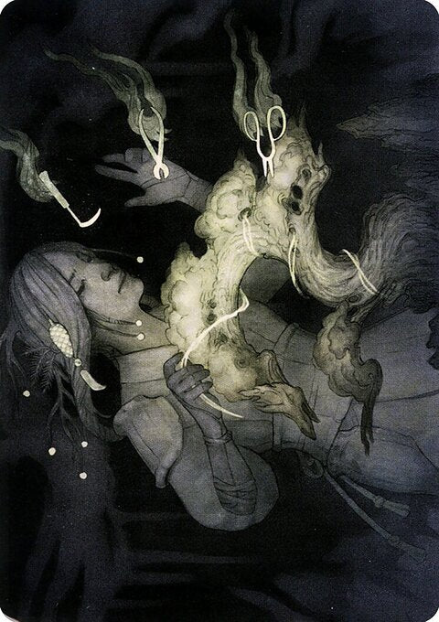 Careful Cultivation Art Card [Kamigawa: Neon Dynasty Art Series]