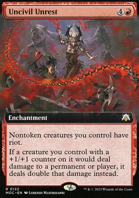 Uncivil Unrest (Extended Art) [March of the Machine Commander]