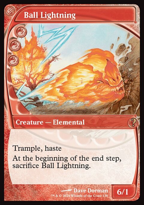 Ball Lightning (Future Sight) [Mystery Booster 2]