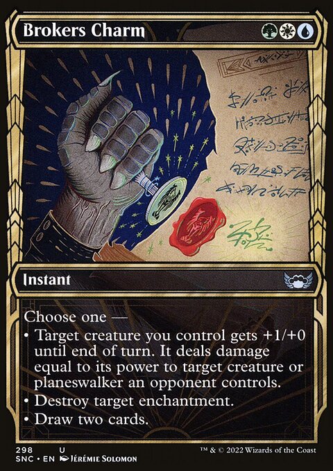 Brokers Charm (Showcase Golden Age) [Streets of New Capenna]