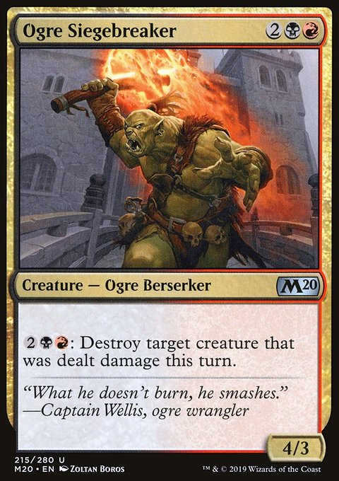 Ogre Siegebreaker [Core Set 2020]