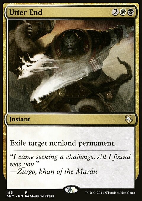 Utter End [Dungeons & Dragons: Adventures in the Forgotten Realms Commander]