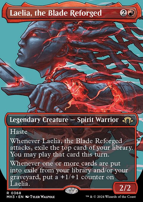 Laelia, the Blade Reforged (Borderless) [Modern Horizons 3]