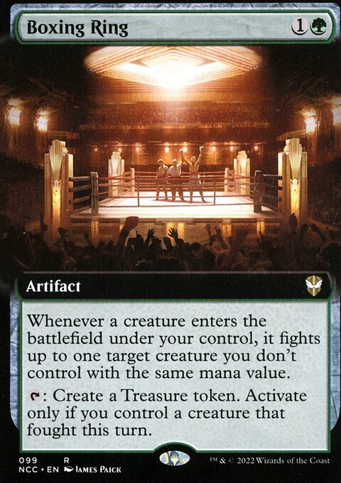 Boxing Ring (Extended Art) [Streets of New Capenna Commander]