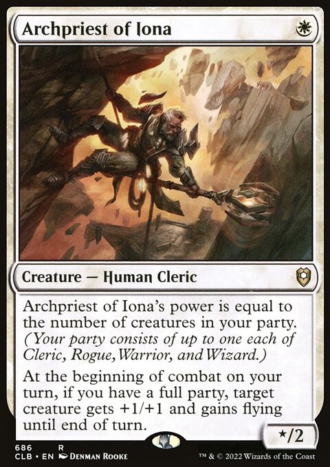 Archpriest of Iona [Commander Legends: Battle for Baldur's Gate]