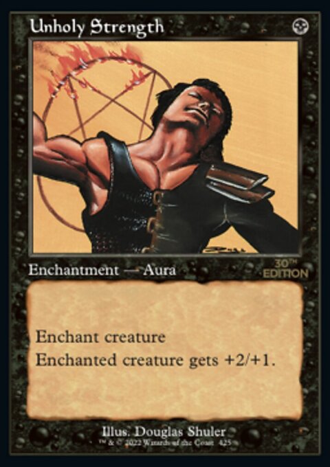Unholy Strength (Retro) [30th Anniversary Edition]