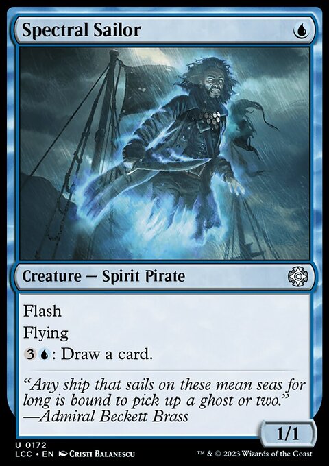 Spectral Sailor [The Lost Caverns of Ixalan Commander]