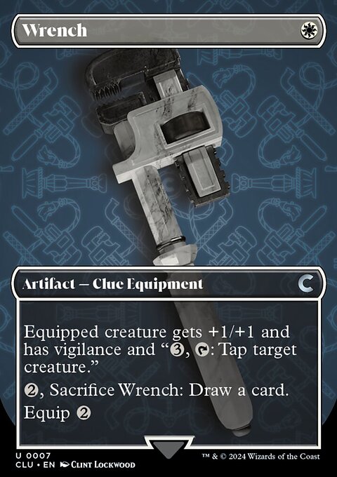 Wrench (Borderless) [Ravnica: Clue Edition]