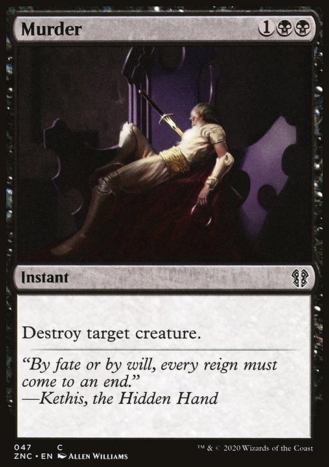 Murder [Zendikar Rising Commander]