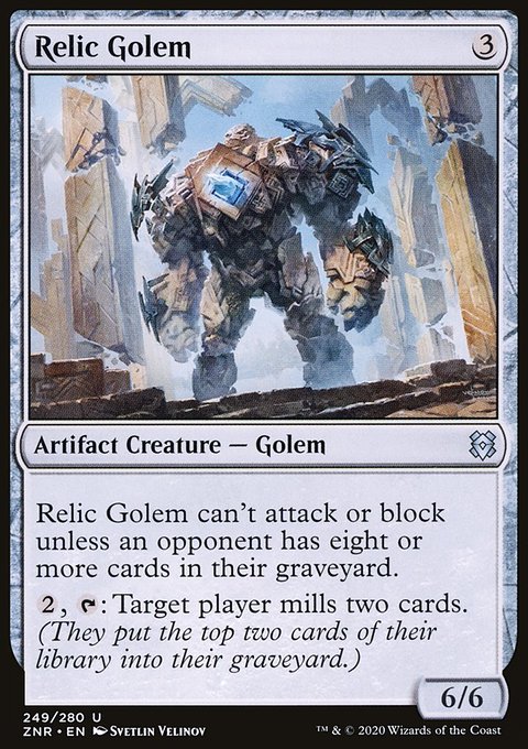 Relic Golem [Zendikar Rising]