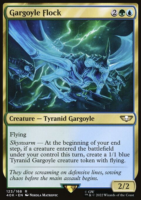 Gargoyle Flock (Surge Foil) [Warhammer 40,000]