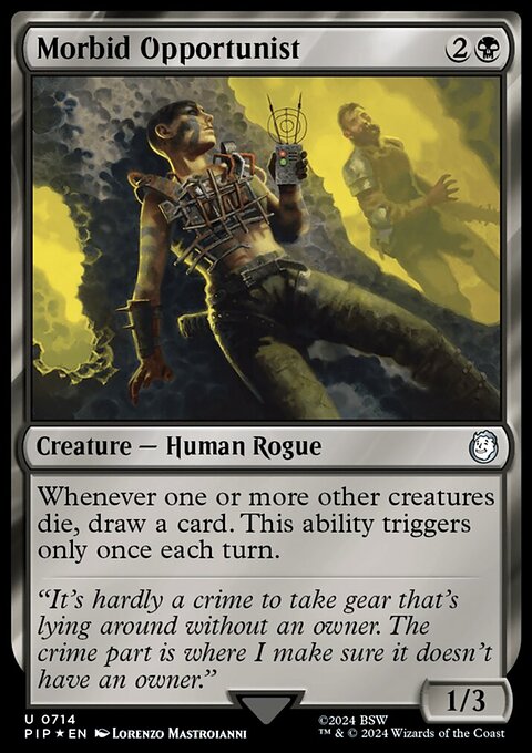Morbid Opportunist (Surge Foil) [Fallout]