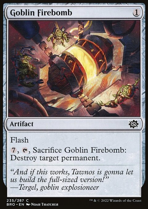 Goblin Firebomb [The Brothers' War]
