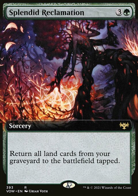 Splendid Reclamation (Extended Art) [Innistrad: Crimson Vow]