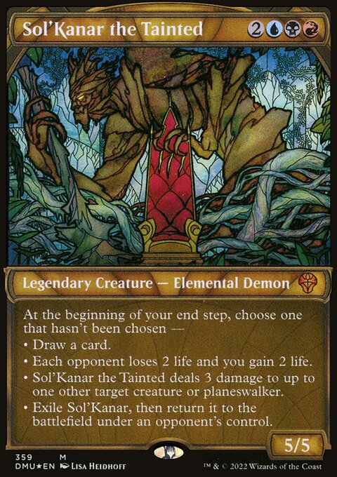 Sol'Kanar the Tainted (Showcase Textured) [Dominaria United]