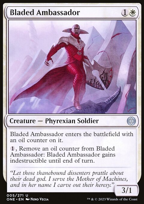 Bladed Ambassador [Phyrexia: All Will Be One]