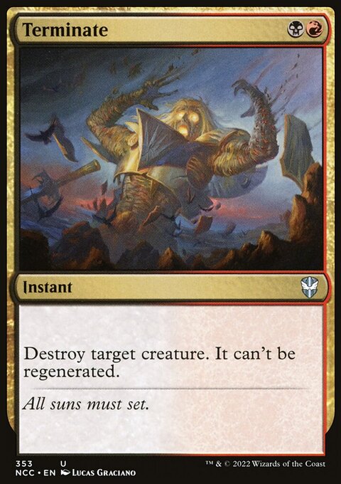 Terminate [Streets of New Capenna Commander]