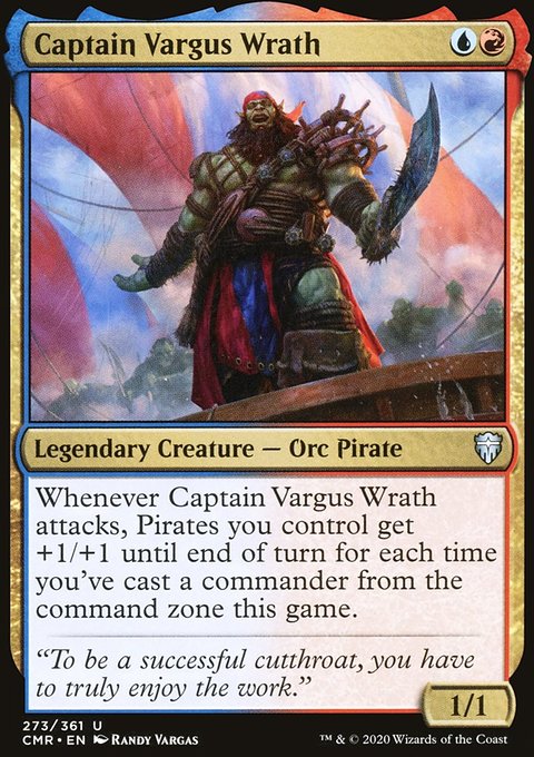 Captain Vargus Wrath [Commander Legends]