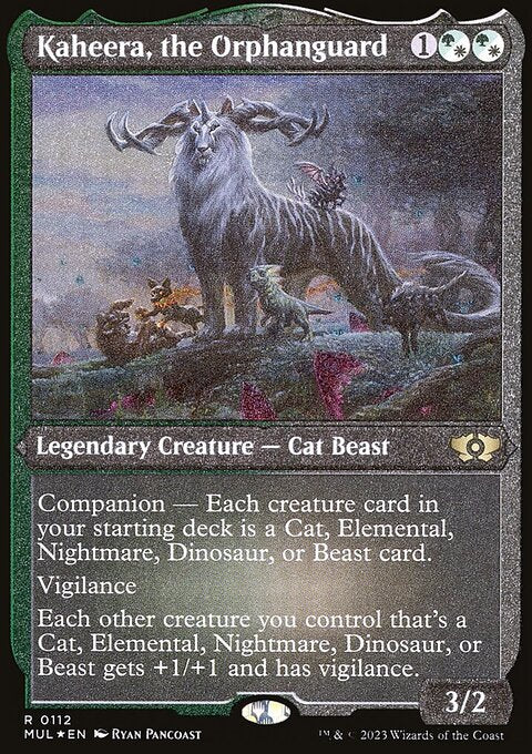 Kaheera, the Orphanguard (Foil Etched) [Multiverse Legends]