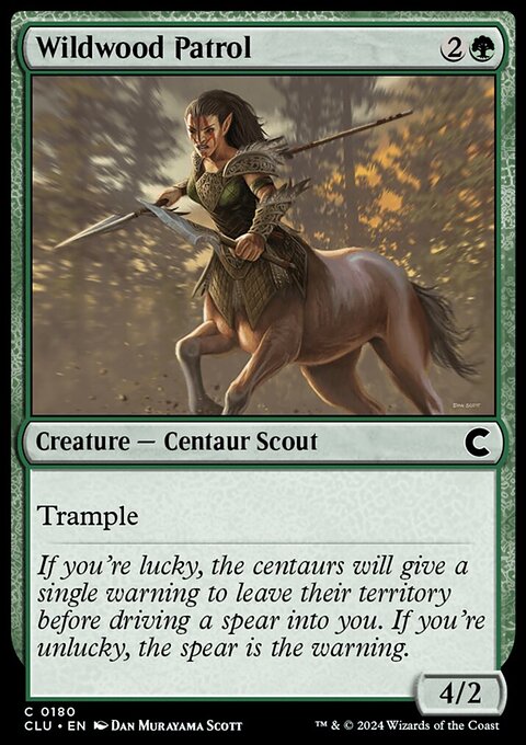 Wildwood Patrol [Ravnica: Clue Edition]