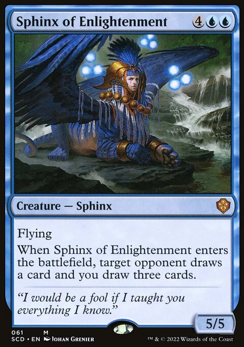 Sphinx of Enlightenment [Starter Commander Decks]