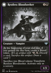 Restless Bloodseeker // Bloodsoaked Reveler [Innistrad: Double Feature]