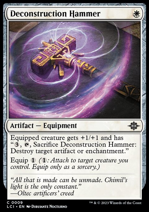 Deconstruction Hammer [The Lost Caverns of Ixalan]