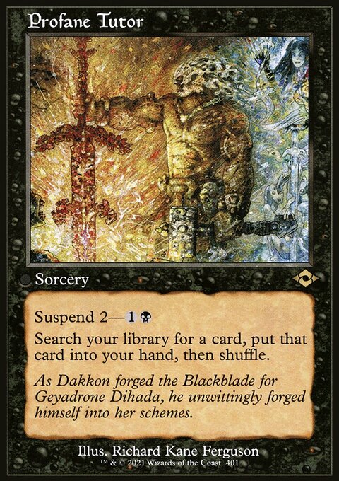 Profane Tutor (Retro) [Modern Horizons 2]