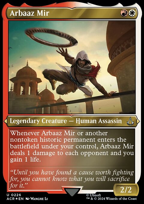 Arbaaz Mir (Foil Etched) [Assassin's Creed]