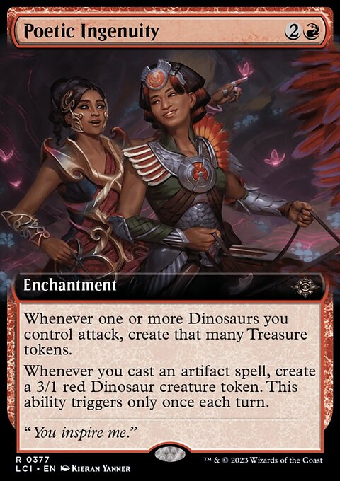 Poetic Ingenuity (Extended Art) [The Lost Caverns of Ixalan]