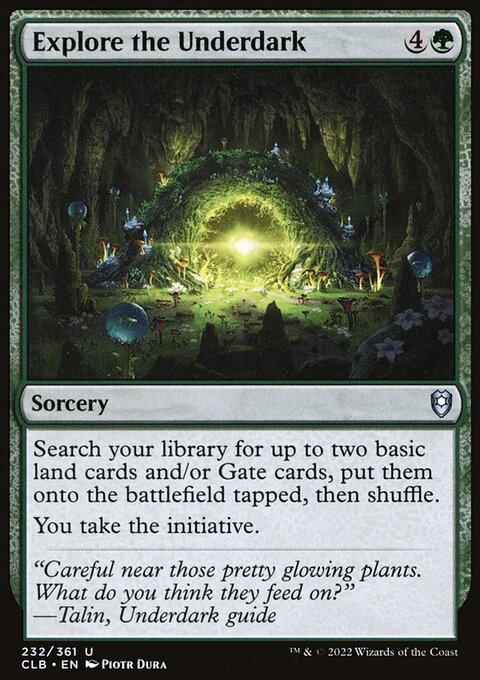 Explore the Underdark [Commander Legends: Battle for Baldur's Gate]