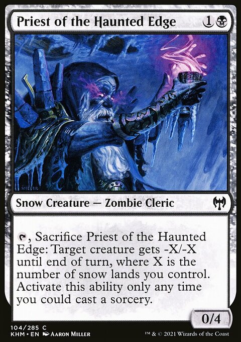 Priest of the Haunted Edge [Kaldheim]