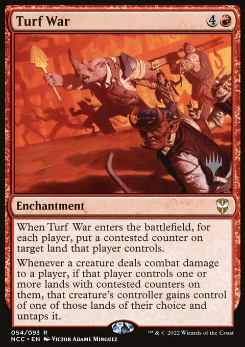 Turf War (Promo Pack) [Streets of New Capenna Commander Promos]