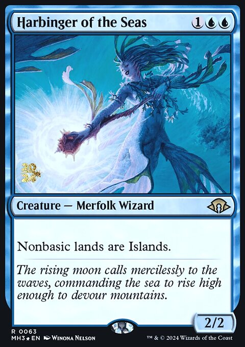 Harbinger of the Seas [Modern Horizons 3 Prerelease Promos]
