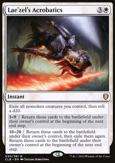 Lae'zel's Acrobatics [Commander Legends: Battle for Baldur's Gate]