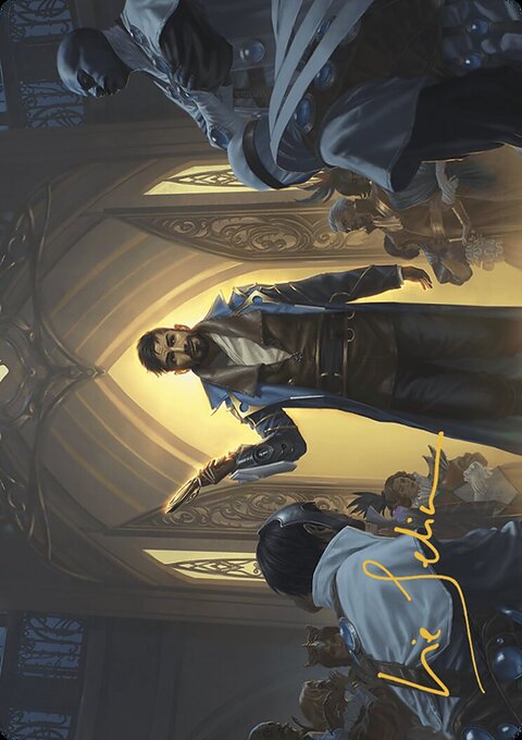 Auspicious Arrival Art Card [Murders at Karlov Manor Art Series]