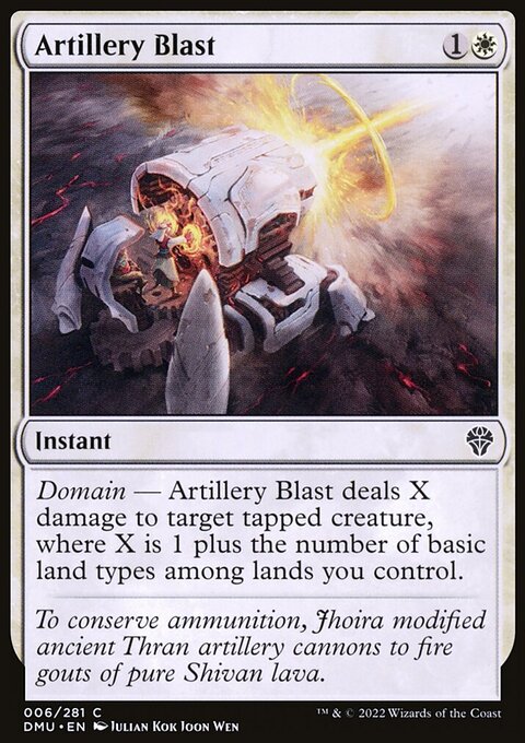 Artillery Blast [Dominaria United]