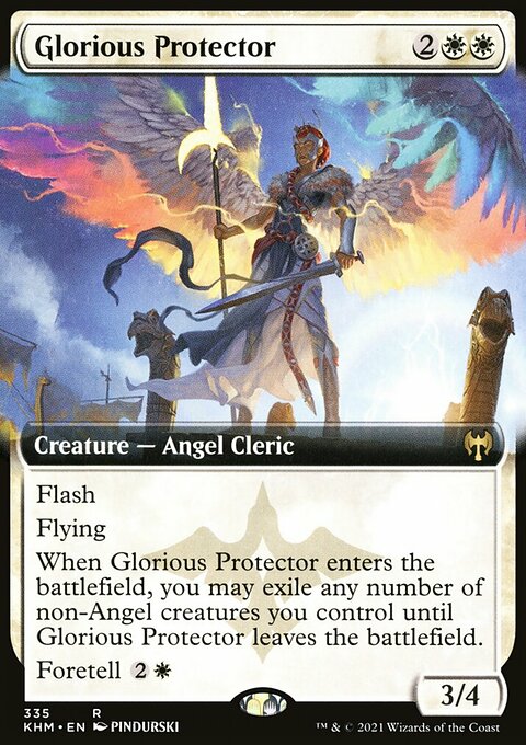 Glorious Protector (Extended Art) [Kaldheim]