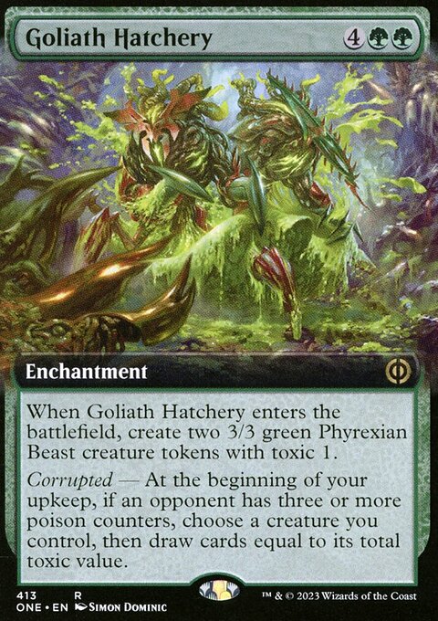 Goliath Hatchery (Extended Art) [Phyrexia: All Will Be One]