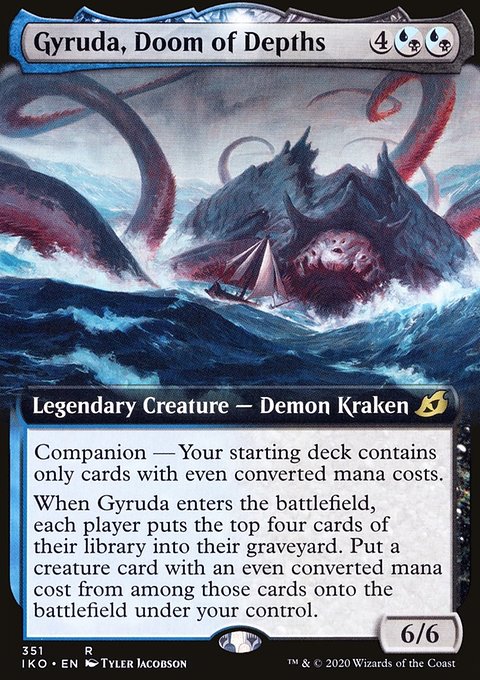 Gyruda, Doom of Depths (Extended Art) [Ikoria: Lair of Behemoths]