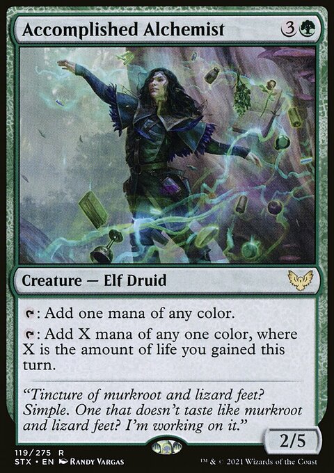 Accomplished Alchemist [Strixhaven: School of Mages]