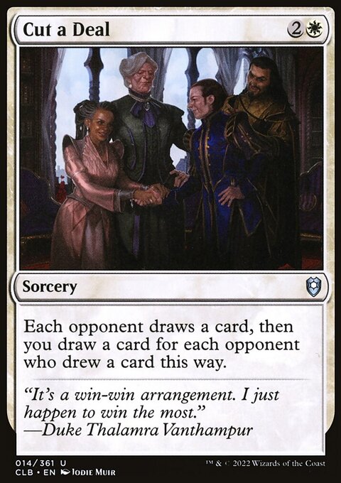 Cut a Deal [Commander Legends: Battle for Baldur's Gate]