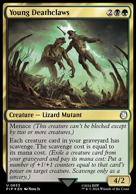 Young Deathclaws (Surge Foil) [Fallout]