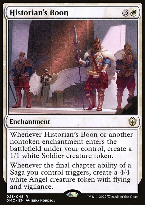 Historian's Boon [Dominaria United Commander]